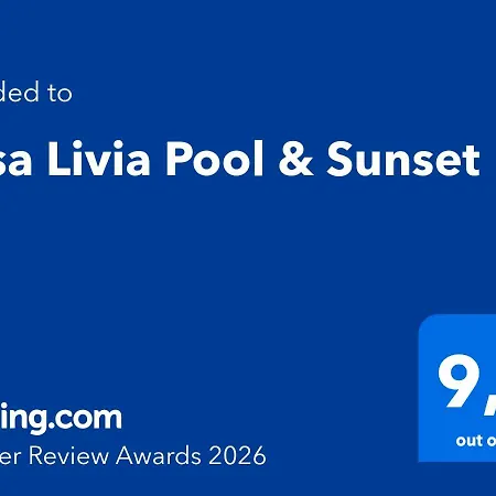 Villa Casa Livia Pool & Sunset *