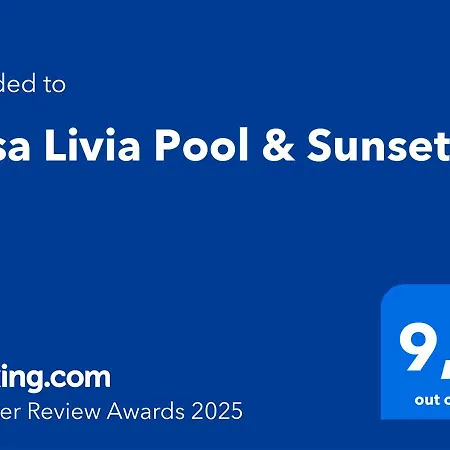 Casa Livia Pool & Sunset Willa *